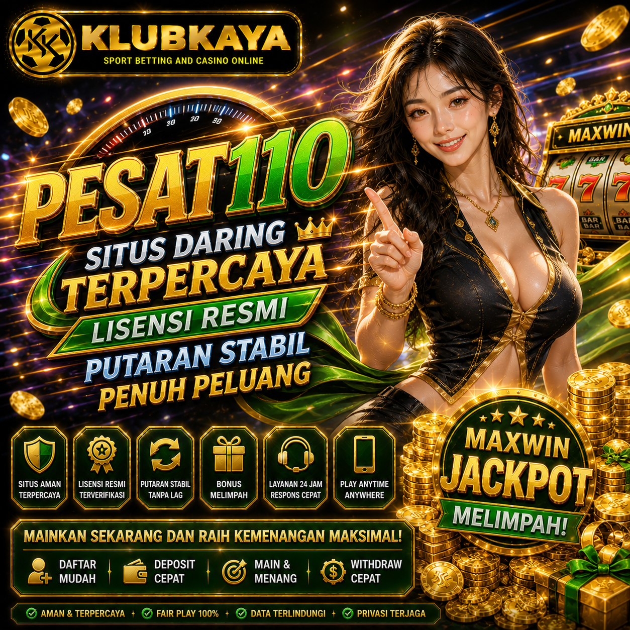 PESAT110 : Situs Daring Terpercaya Lisensi Resmi Putaran Stabil Penuh Peluang